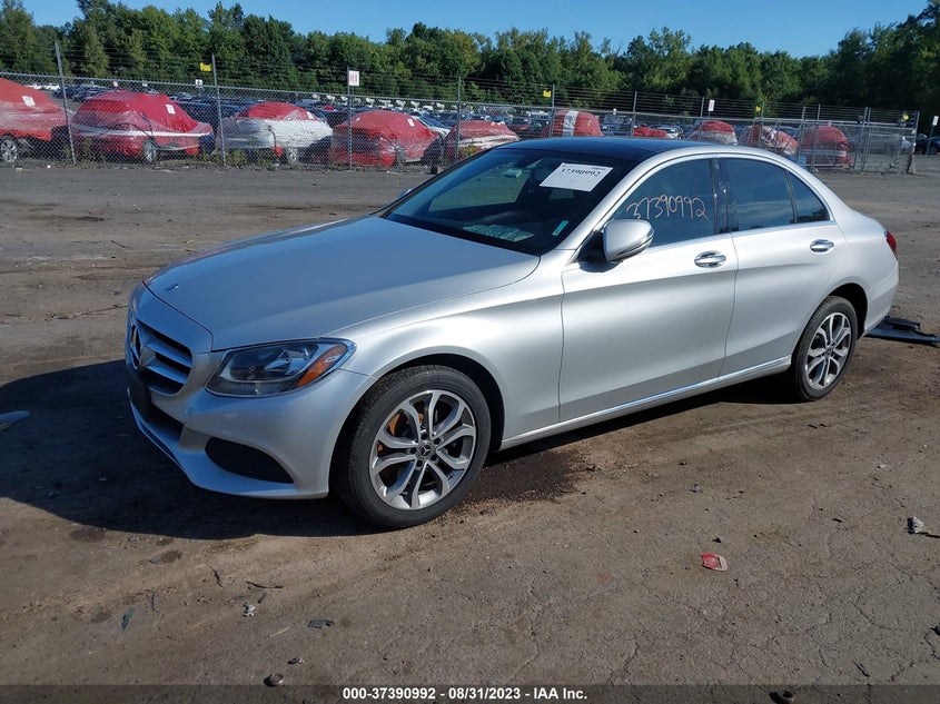 VIN 55SWF4KB1HU212089 2017 MERCEDES-BENZ C-CLASS C 300