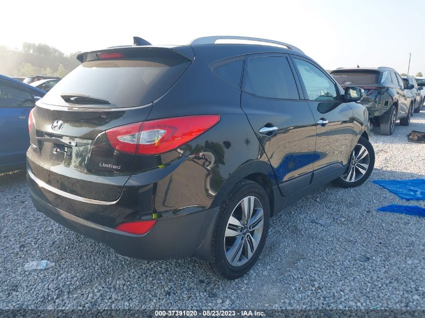2015 HYUNDAI TUCSON LIMITED - KM8JU3AG4FU057272