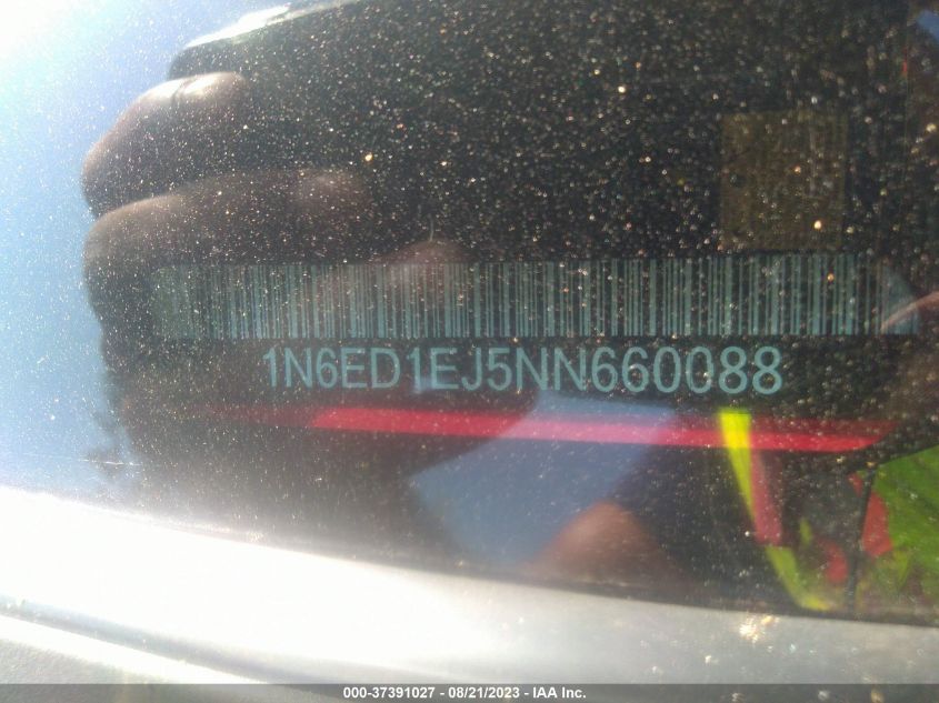 2022 NISSAN FRONTIER SV - 1N6ED1EJ5NN660088