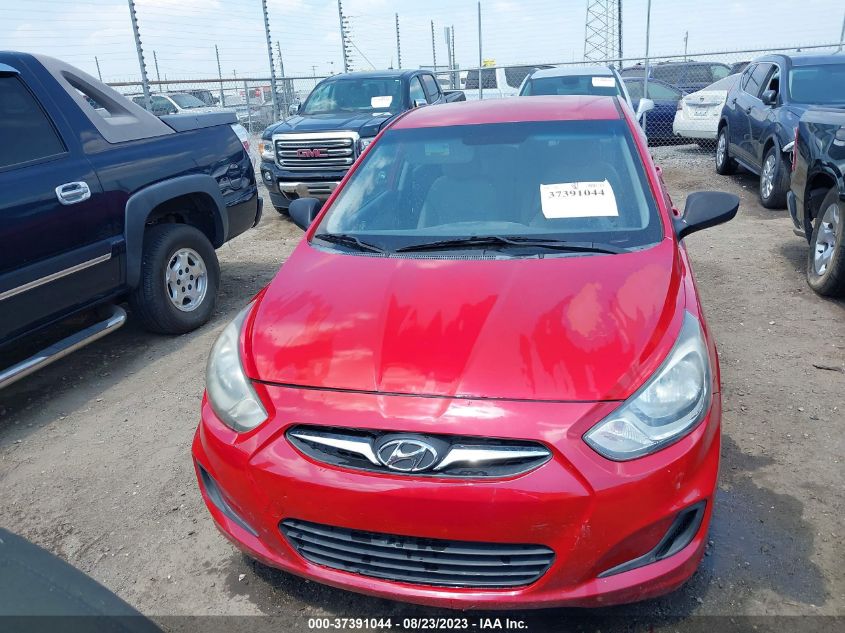 2014 HYUNDAI ACCENT GLS - KMHCT4AE2EU656573