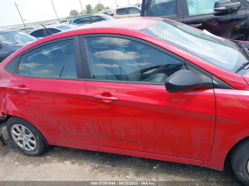 2014 HYUNDAI ACCENT GLS - KMHCT4AE2EU656573