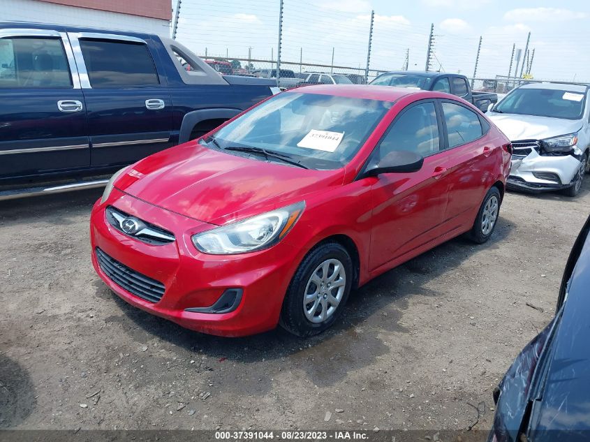 2014 HYUNDAI ACCENT GLS - KMHCT4AE2EU656573