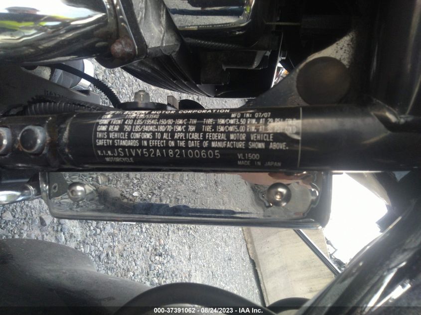 2008 SUZUKI VL1500 JS1VY52A182100605