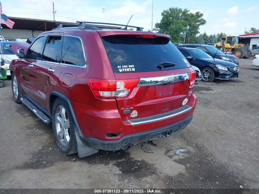 2013 JEEP GRAND CHEROKEE OVERLAND - 1C4RJFCTXDC580634