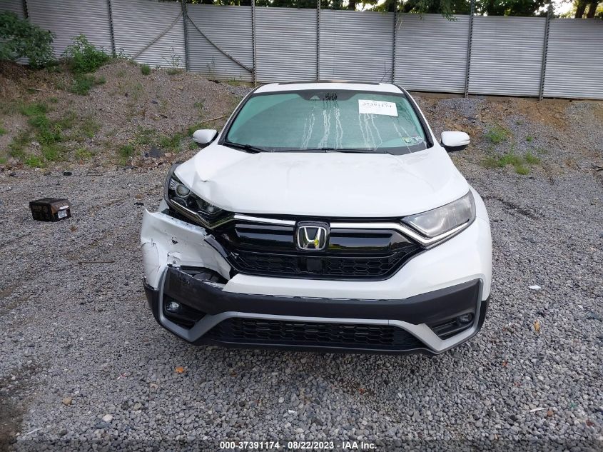 2022 HONDA CR-V EX-L - 5J6RW2H80NL001824