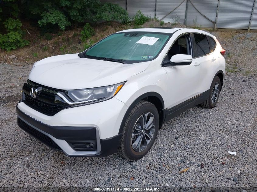 2022 HONDA CR-V EX-L - 5J6RW2H80NL001824