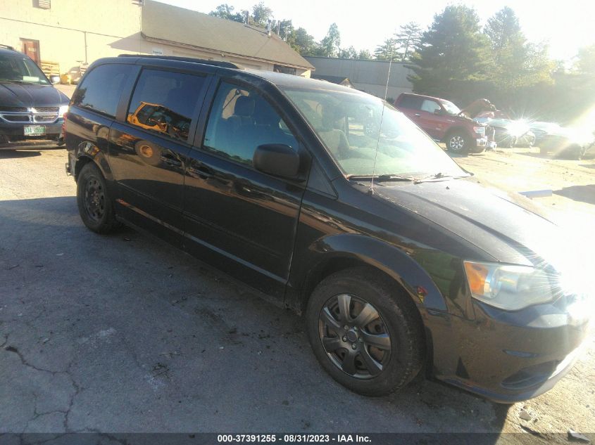 2016 DODGE GRAND CARAVAN SE - 2C4RDGBGXGR390975