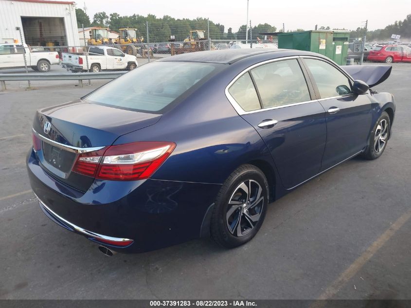 2016 HONDA ACCORD SEDAN LX - 1HGCR2F30GA210703