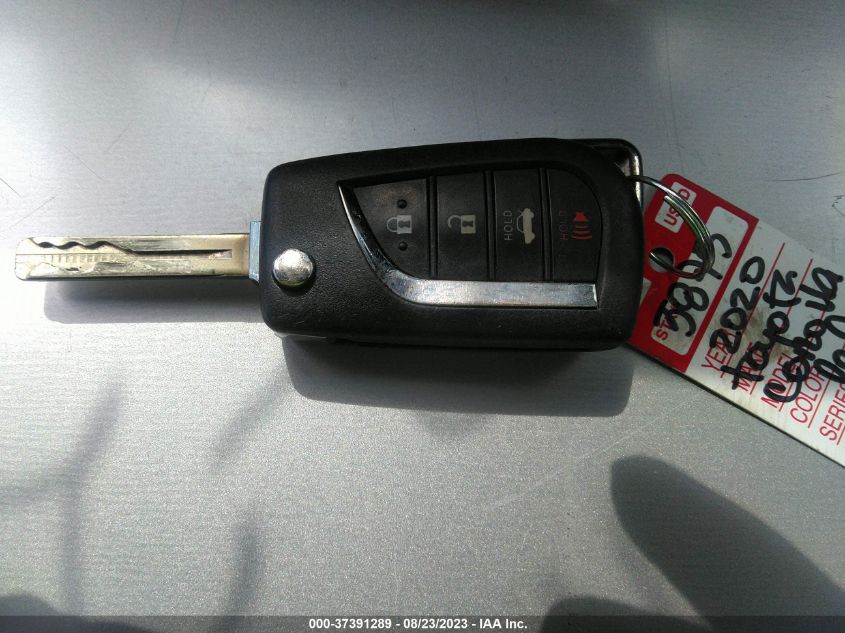 2020 TOYOTA COROLLA LE - 5YFEPRAE9LP053385