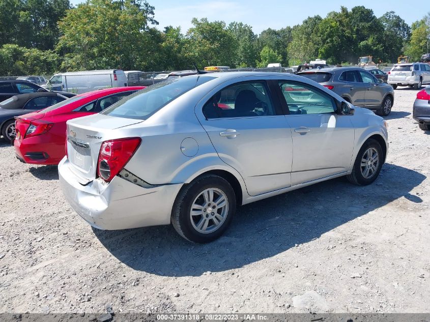 2014 CHEVROLET SONIC LT - 1G1JC5SH5E4243663