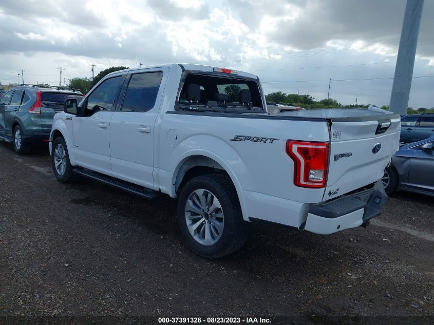 VIN 1FTEW1CP9HKC53286 2017 FORD F-150 XL/XLT/LARIAT