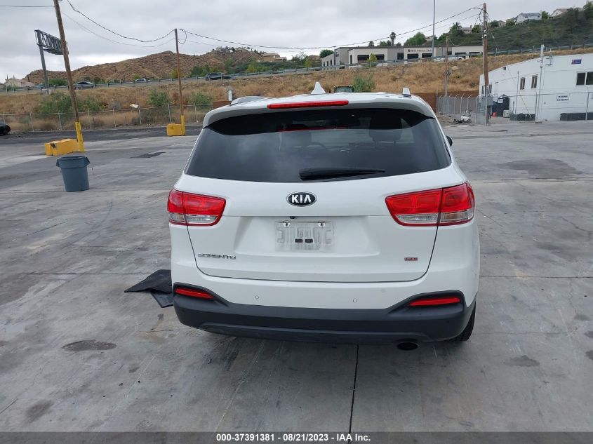 2018 KIA SORENTO LX - 5XYPG4A37JG348304