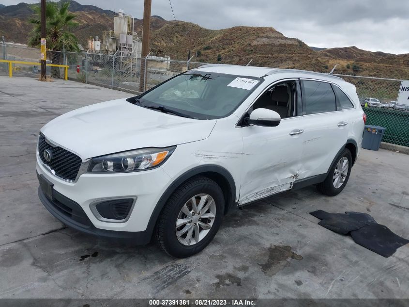 2018 KIA SORENTO LX - 5XYPG4A37JG348304