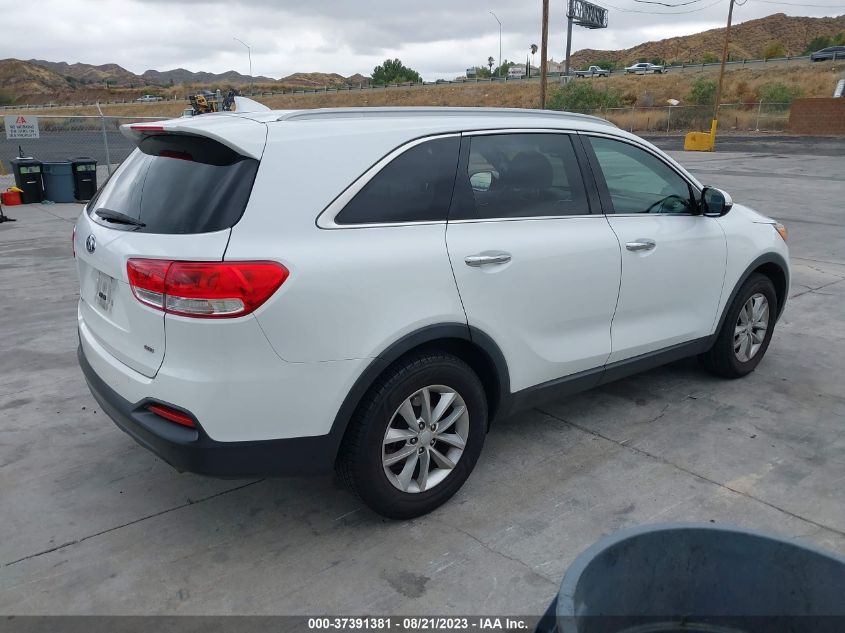 2018 KIA SORENTO LX - 5XYPG4A37JG348304