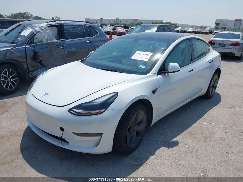 2022 TESLA MODEL 3 - 5YJ3E1EA6NF336816