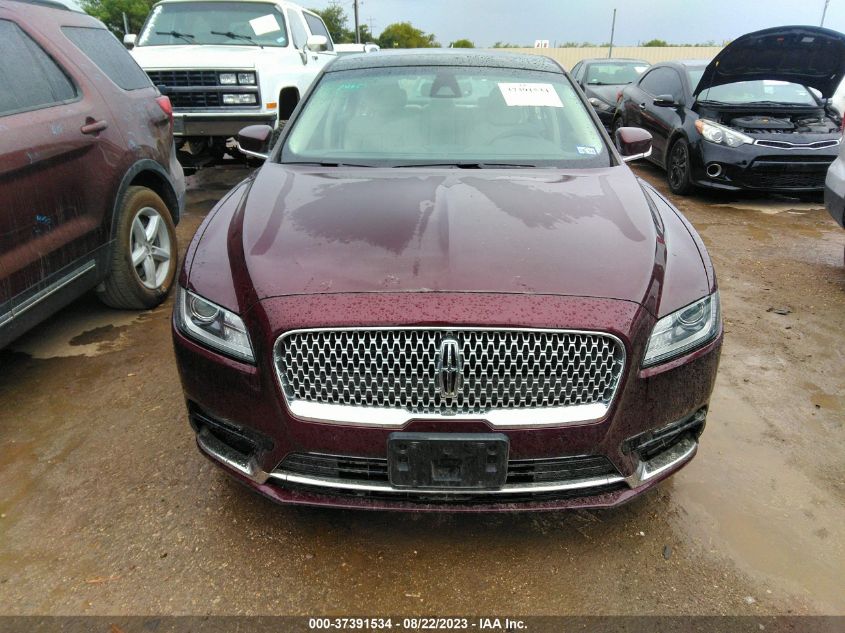 2017 LINCOLN CONTINENTAL RESERVE - 1LN6L9RP7H5624085