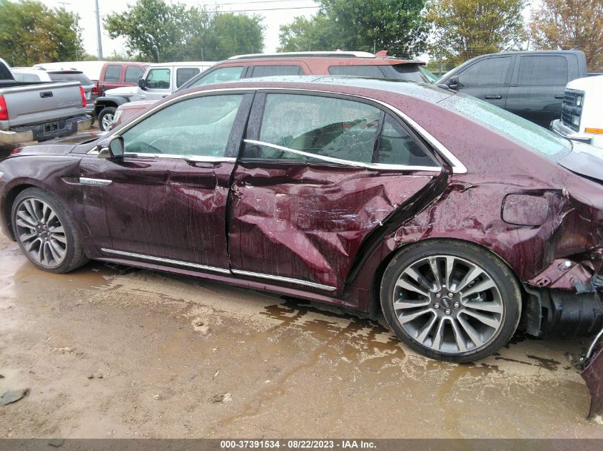 2017 LINCOLN CONTINENTAL RESERVE - 1LN6L9RP7H5624085