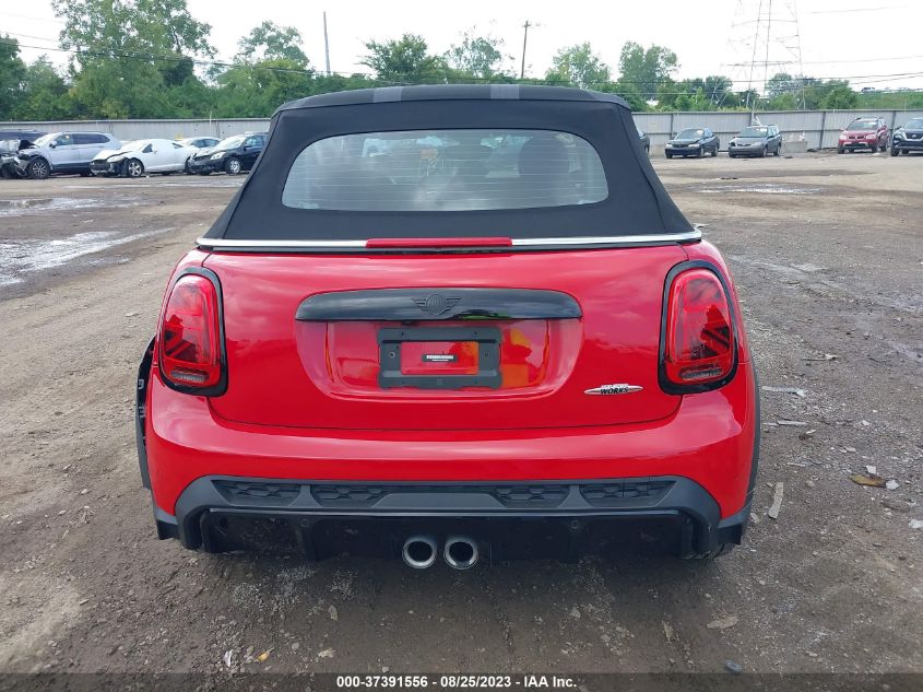 2023 MINI CONVERTIBLE JOHN COOPER WORKS WMW63DL06P3P54692