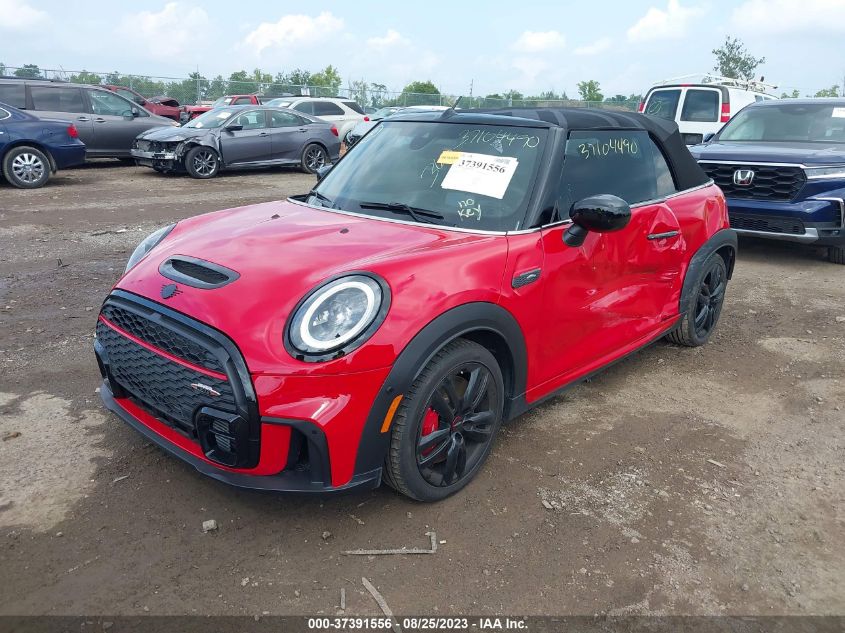 2023 MINI CONVERTIBLE JOHN COOPER WORKS WMW63DL06P3P54692