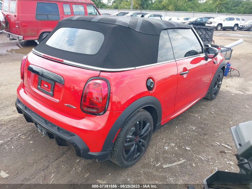 2023 MINI CONVERTIBLE JOHN COOPER WORKS WMW63DL06P3P54692