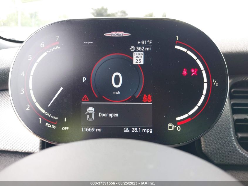 2023 MINI CONVERTIBLE JOHN COOPER WORKS WMW63DL06P3P54692