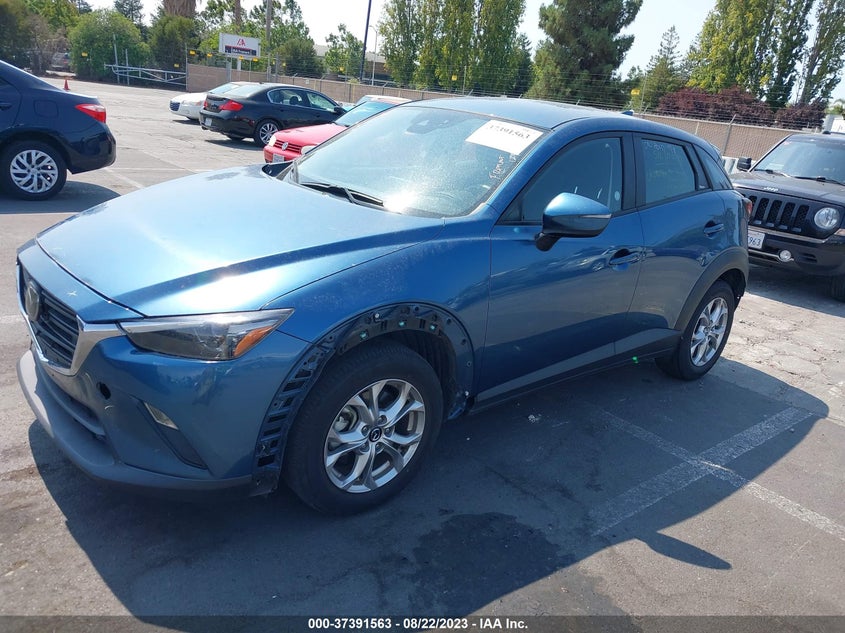 VIN JM1DKFB70M1507537 2021 MAZDA CX-3 SPORT
