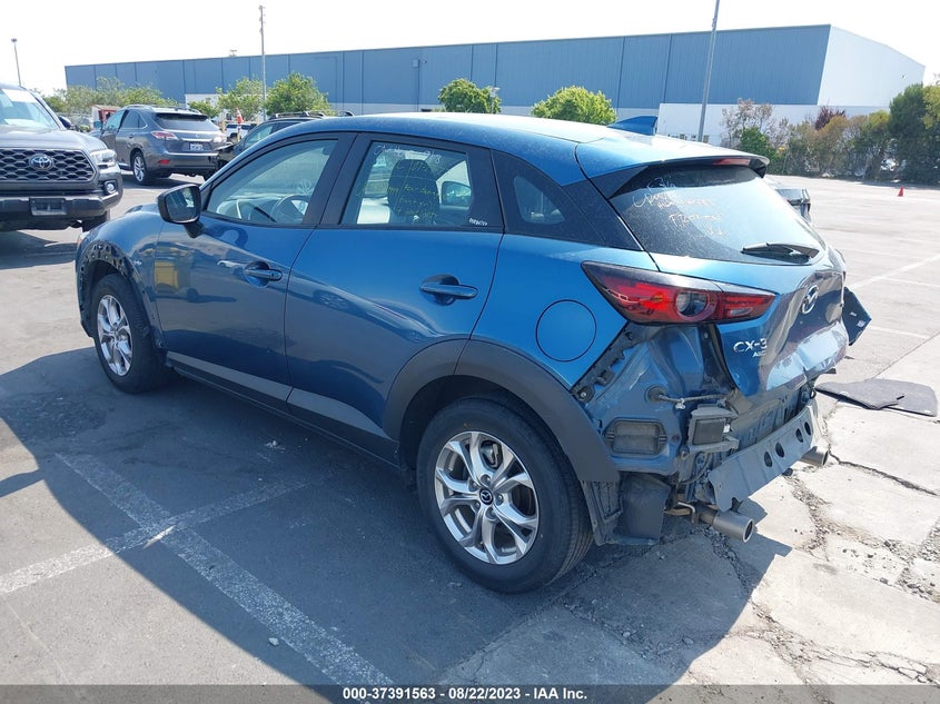 VIN JM1DKFB70M1507537 2021 MAZDA CX-3 SPORT