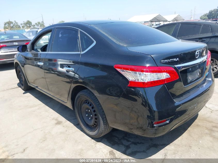 2014 NISSAN SENTRA S - 3N1AB7AP0EL689487