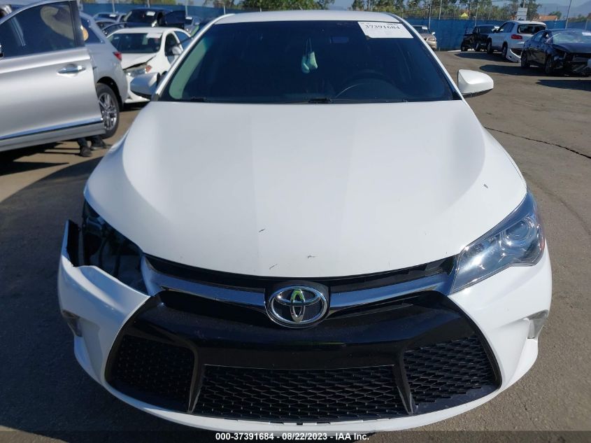 2015 TOYOTA CAMRY SE - 4T1BF1FK6FU105161