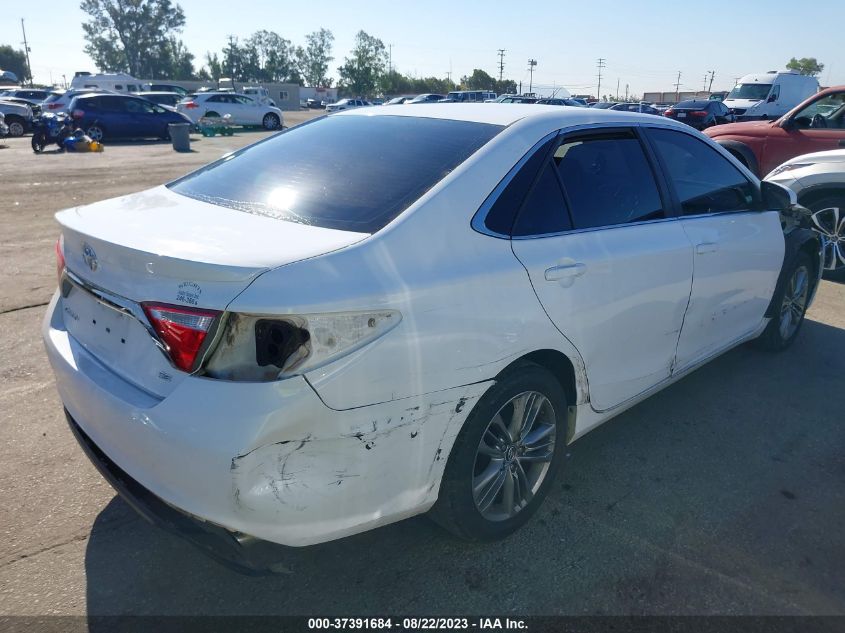 2015 TOYOTA CAMRY SE - 4T1BF1FK6FU105161