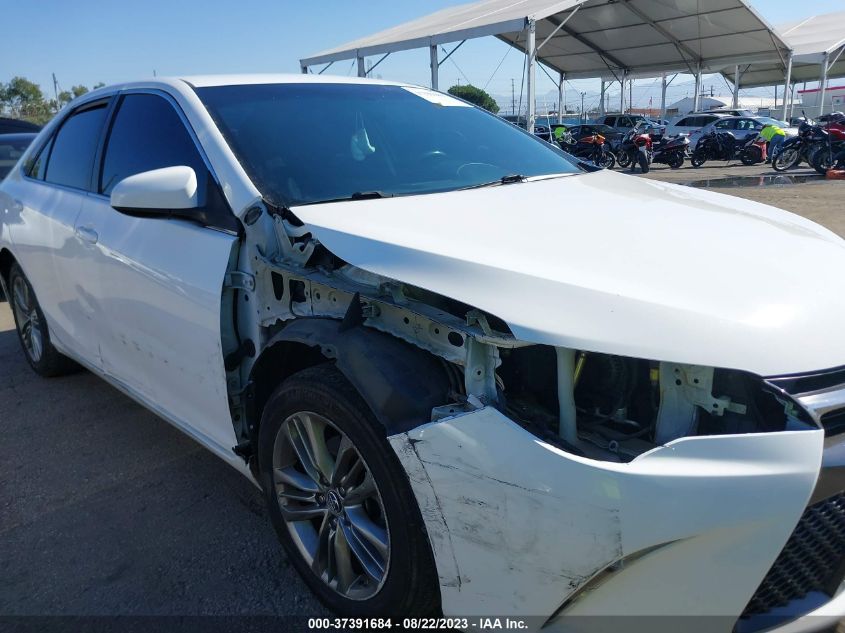 2015 TOYOTA CAMRY SE - 4T1BF1FK6FU105161