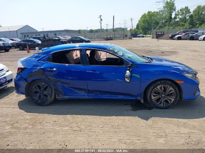 2018 HONDA CIVIC HATCHBACK EX - SHHFK7H55JU200208