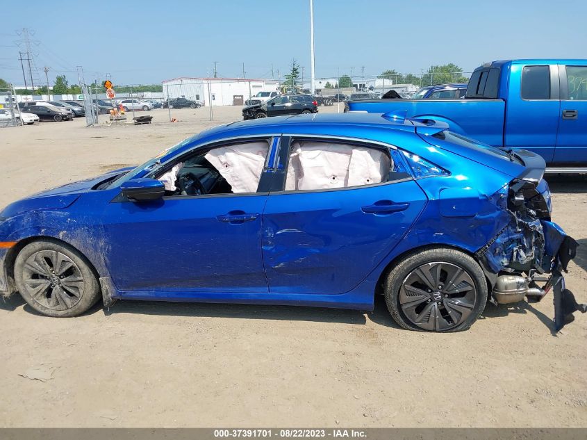 2018 HONDA CIVIC HATCHBACK EX - SHHFK7H55JU200208