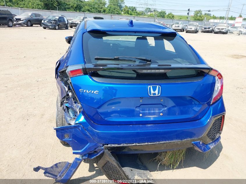 2018 HONDA CIVIC HATCHBACK EX - SHHFK7H55JU200208
