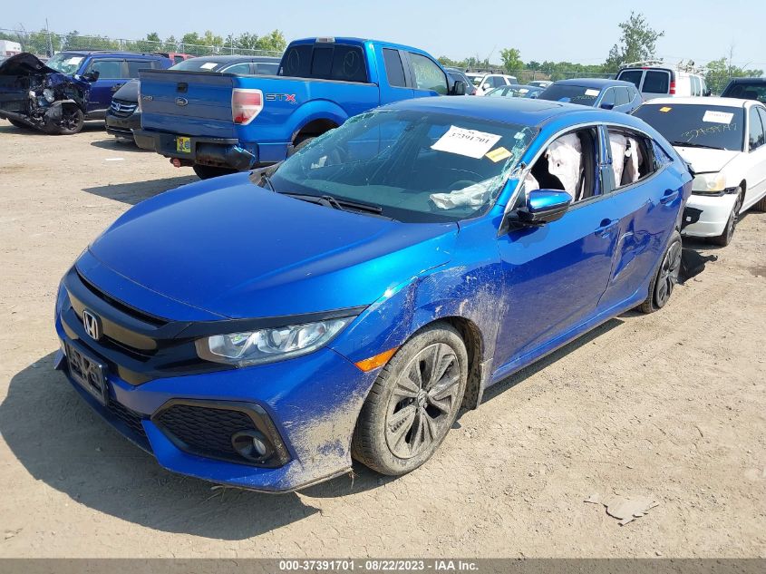 2018 HONDA CIVIC HATCHBACK EX - SHHFK7H55JU200208