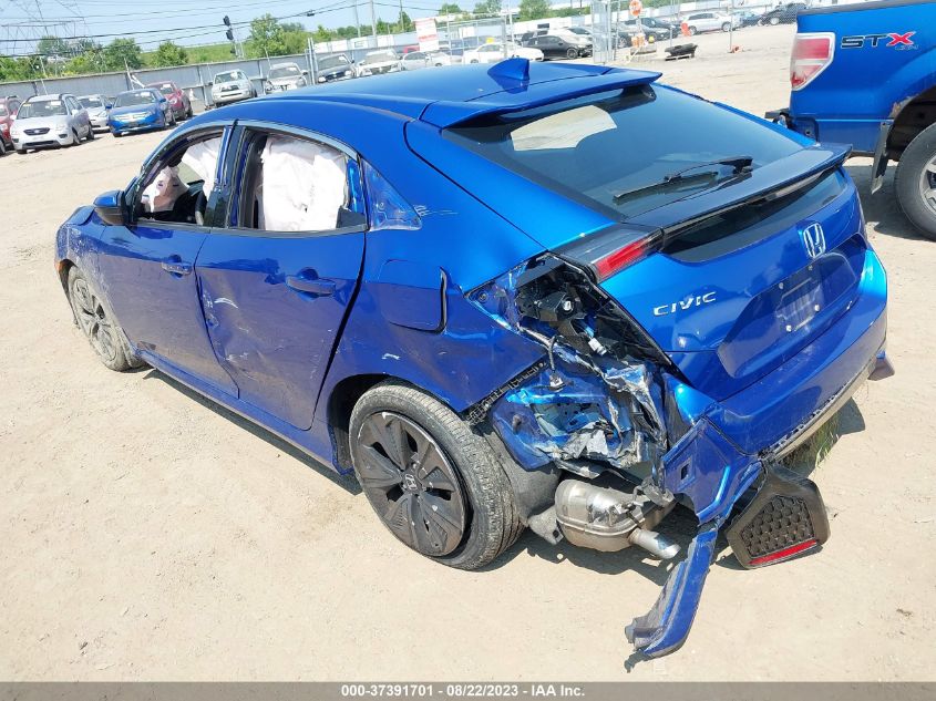 2018 HONDA CIVIC HATCHBACK EX - SHHFK7H55JU200208