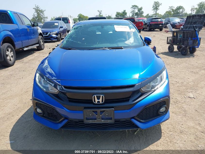 2018 HONDA CIVIC HATCHBACK EX - SHHFK7H55JU200208