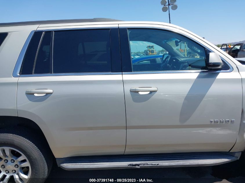 2015 CHEVROLET TAHOE LT - 1GNSCBKC0FR254130
