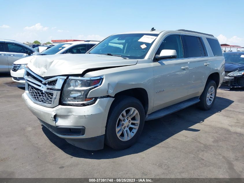2015 CHEVROLET TAHOE LT - 1GNSCBKC0FR254130