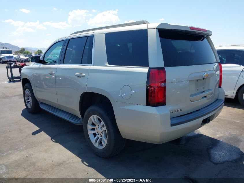 2015 CHEVROLET TAHOE LT - 1GNSCBKC0FR254130