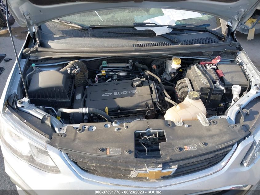 2018 CHEVROLET SONIC LT - 1G1JD5SH9J4102991