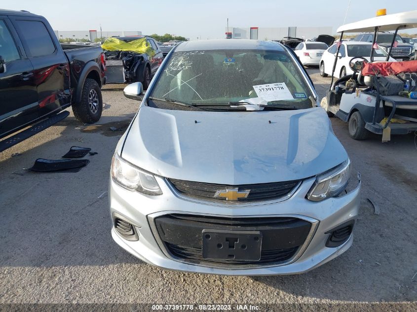 2018 CHEVROLET SONIC LT - 1G1JD5SH9J4102991