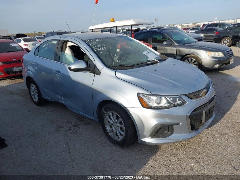 2018 CHEVROLET SONIC LT - 1G1JD5SH9J4102991