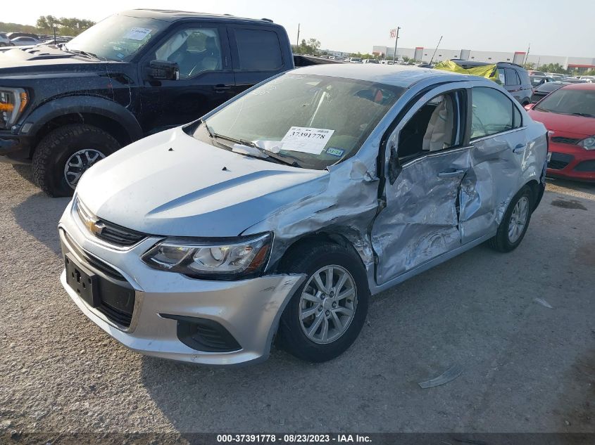 2018 CHEVROLET SONIC LT - 1G1JD5SH9J4102991