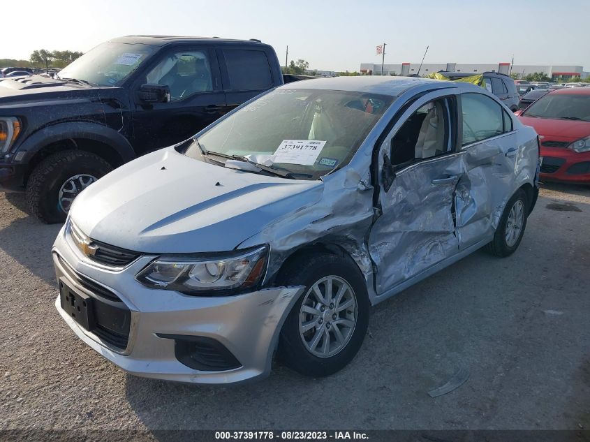 2018 CHEVROLET SONIC LT - 1G1JD5SH9J4102991
