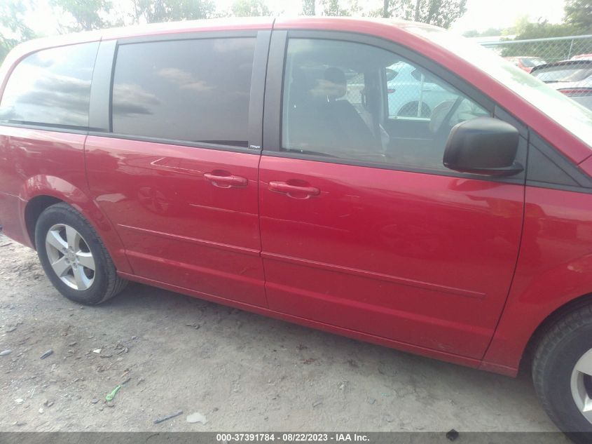 2013 DODGE GRAND CARAVAN SE - 2C4RDGBG2DR682342