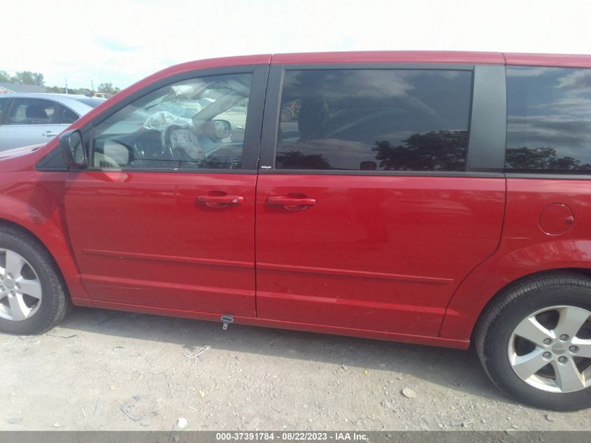 2013 DODGE GRAND CARAVAN SE - 2C4RDGBG2DR682342