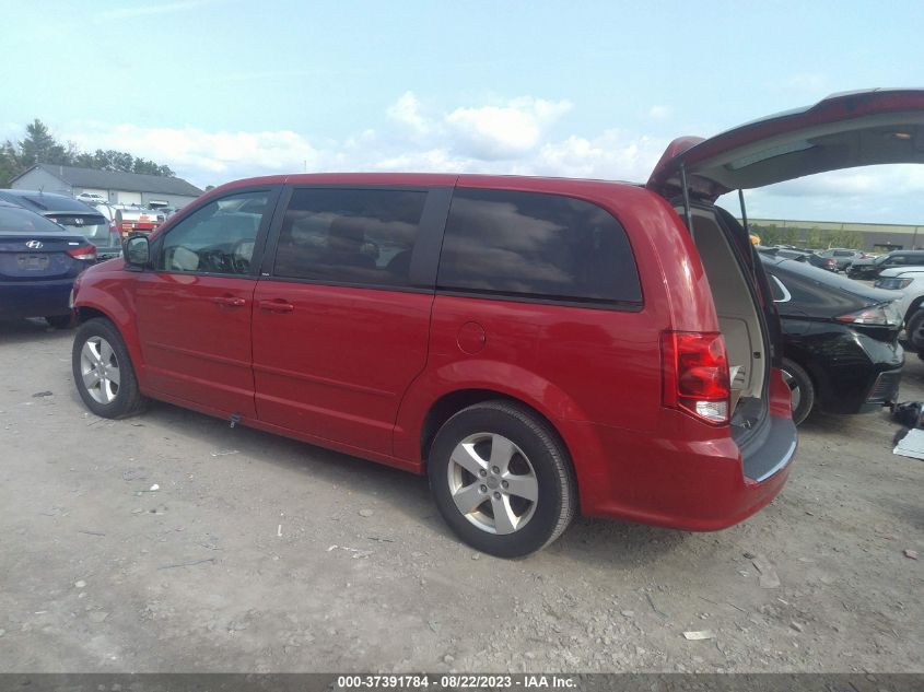 2013 DODGE GRAND CARAVAN SE - 2C4RDGBG2DR682342