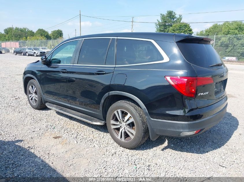 2016 HONDA PILOT EX-L - 5FNYF6H87GB047522
