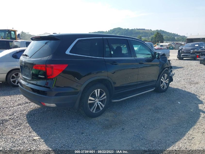 2016 HONDA PILOT EX-L - 5FNYF6H87GB047522